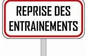 Reprise des entraînements jeunes